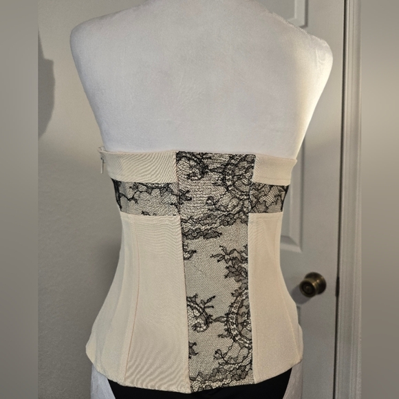 La Perla Lace Trim Top Corset - Picture 5 of 14